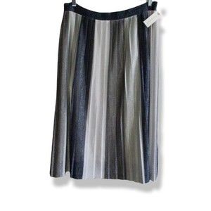 Maeve Shimmer pleated Skirt By Anthropologie